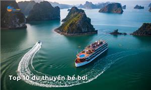 10 du thuyền có bể bơi - bể sục hot nhất Vịnh Hạ Long